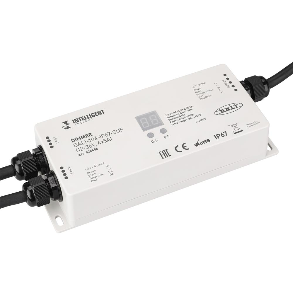 Диммер Arlight DALI-104-IP67-SUF (12-36V, 4x5A)