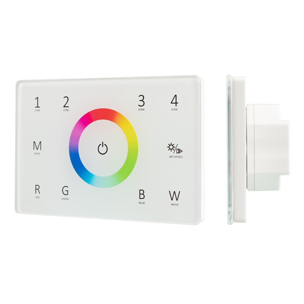 Панель Arlight Sens SMART-P85-RGBW White (230V, 4 зоны, 2.4G)