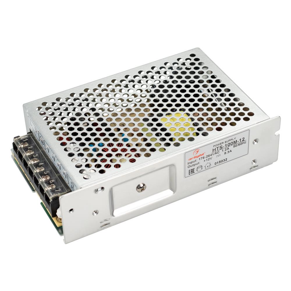 Блок питания Arlight HTS-100M-12 (12V, 8.3A, 100W)