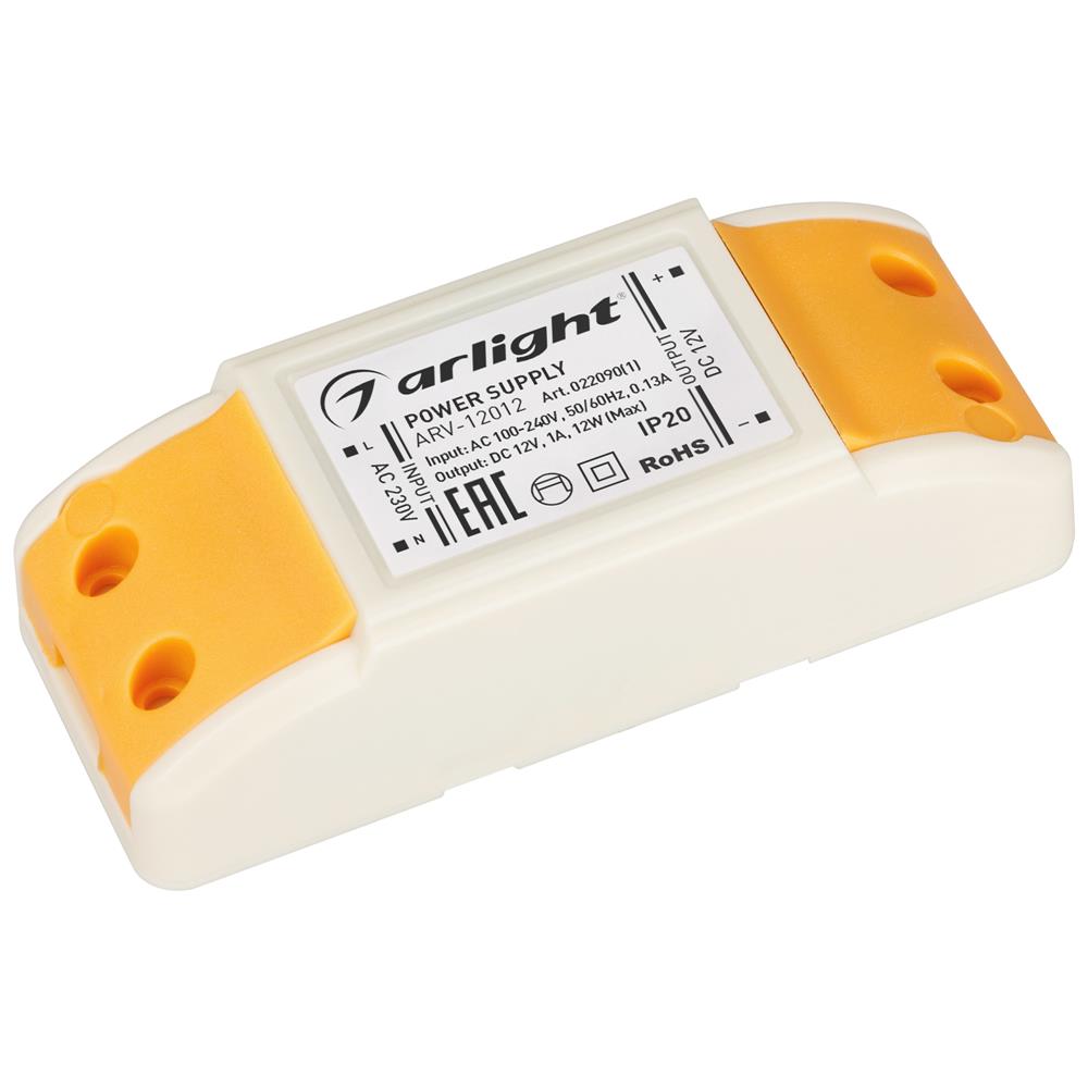 Блок питания Arlight ARV-12012 (12V, 1A, 12W)