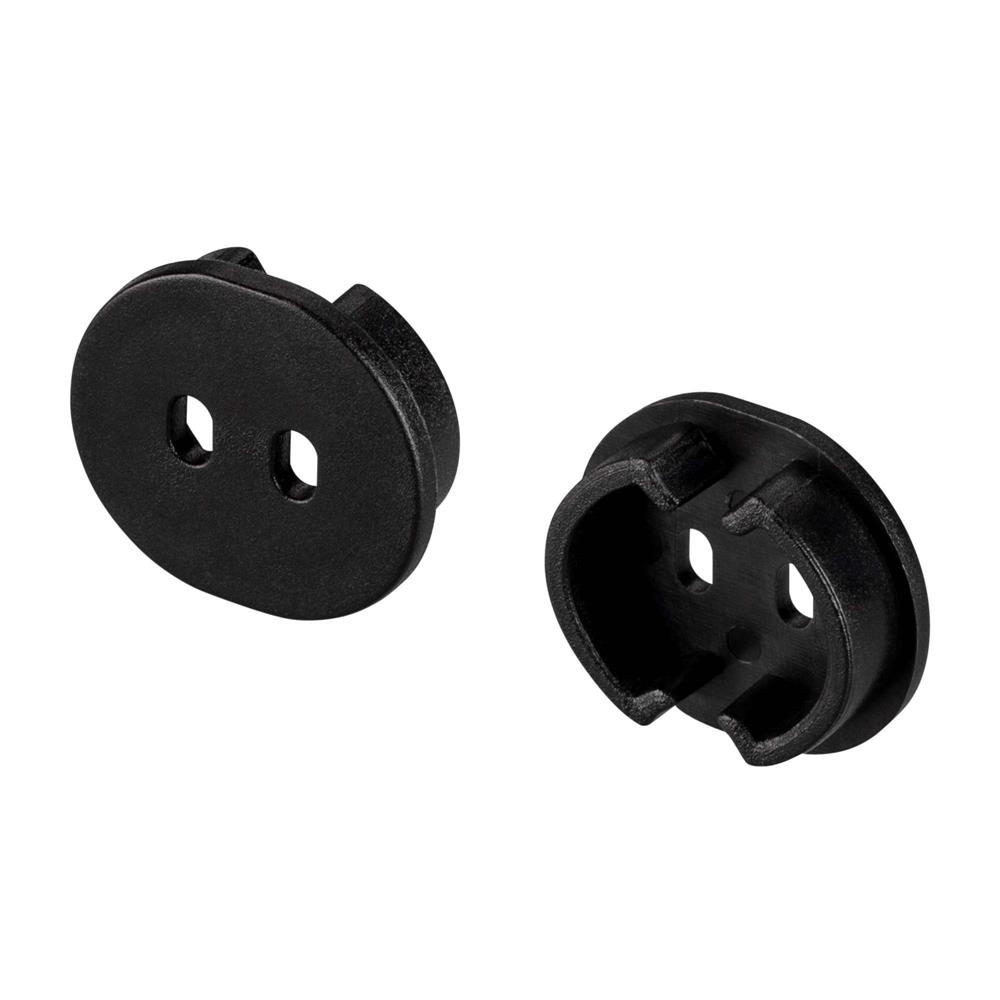 Заглушка Arlight ARH-ROUND-D20-DUAL BLACK с отверстием