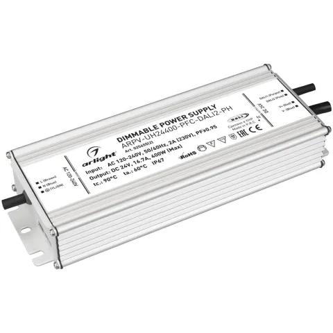 Блок питания Arlight ARPV-UH24400-PFC-DALI2-PH (24V, 16.7A, 400W)