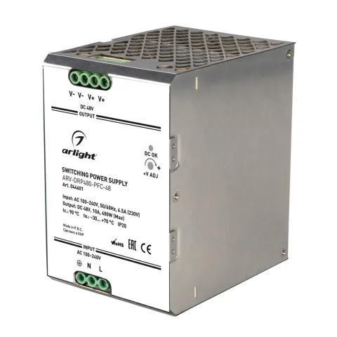 Блок питания Arlight ARV-DRP480-PFC-48 (48V, 10A, 480W)