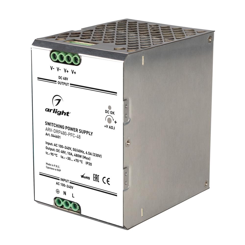 Блок питания Arlight ARV-DRP480-PFC-48 (48V, 10A, 480W)