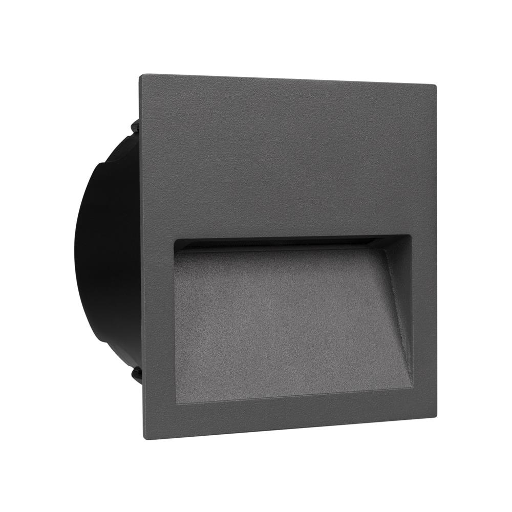 Светильник Arlight LTD-TRAIL-S115x115-4W Warm3000 (GR, 70 deg, 230V)