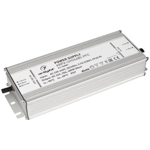 Блок питания Arlight ARPV-UH24480-PFC (24V, 20A, 480W)