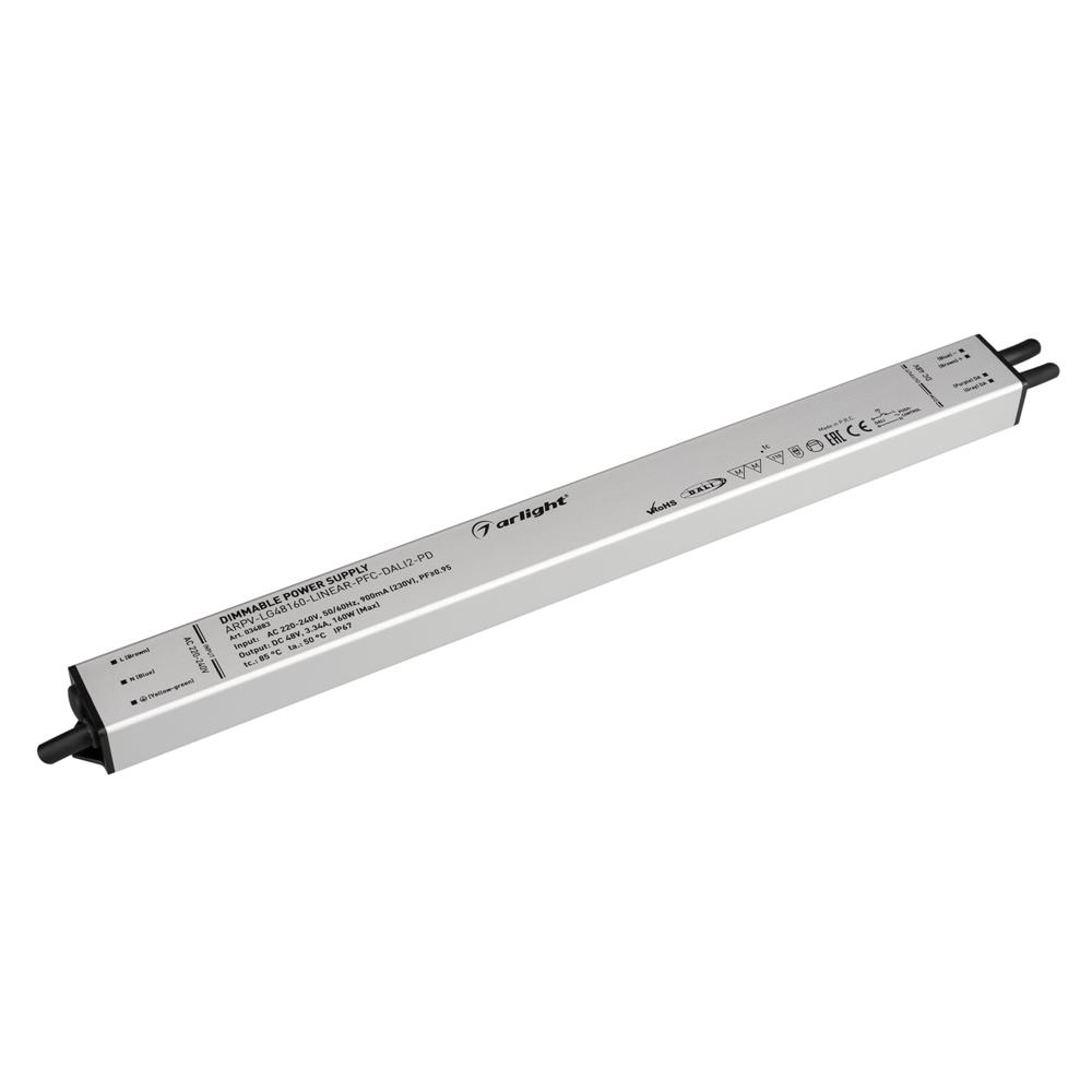 Блок питания Arlight ARPV-LG48160-LINEAR-PFC-DALI2-PD (48V, 3.34A, 160W)