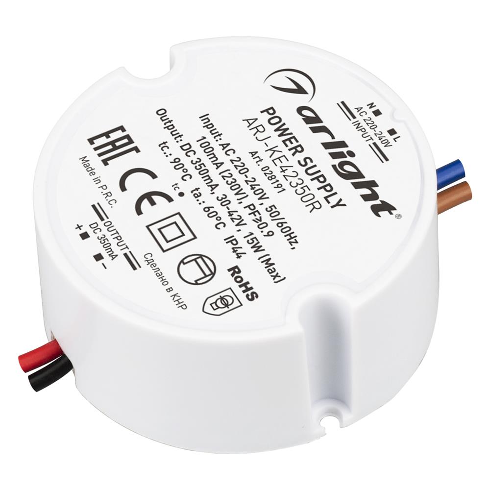 Блок питания Arlight ARJ-KE42350R (15W, 350mA, PFC)