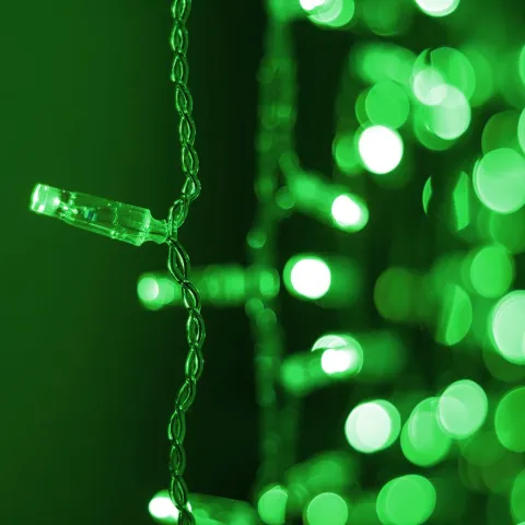Светодиодная гирлянда Ardecoled ARD-CURTAIN-CLASSIC-2000x1500-CLEAR-360LED Green (230V, 60W)