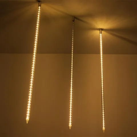 Светодиодная гирлянда Ardecoled ARD-ICEFALL-CLASSIC-D23-1000-CLEAR-96LED-LIVE WARM (230V, 1.5W)