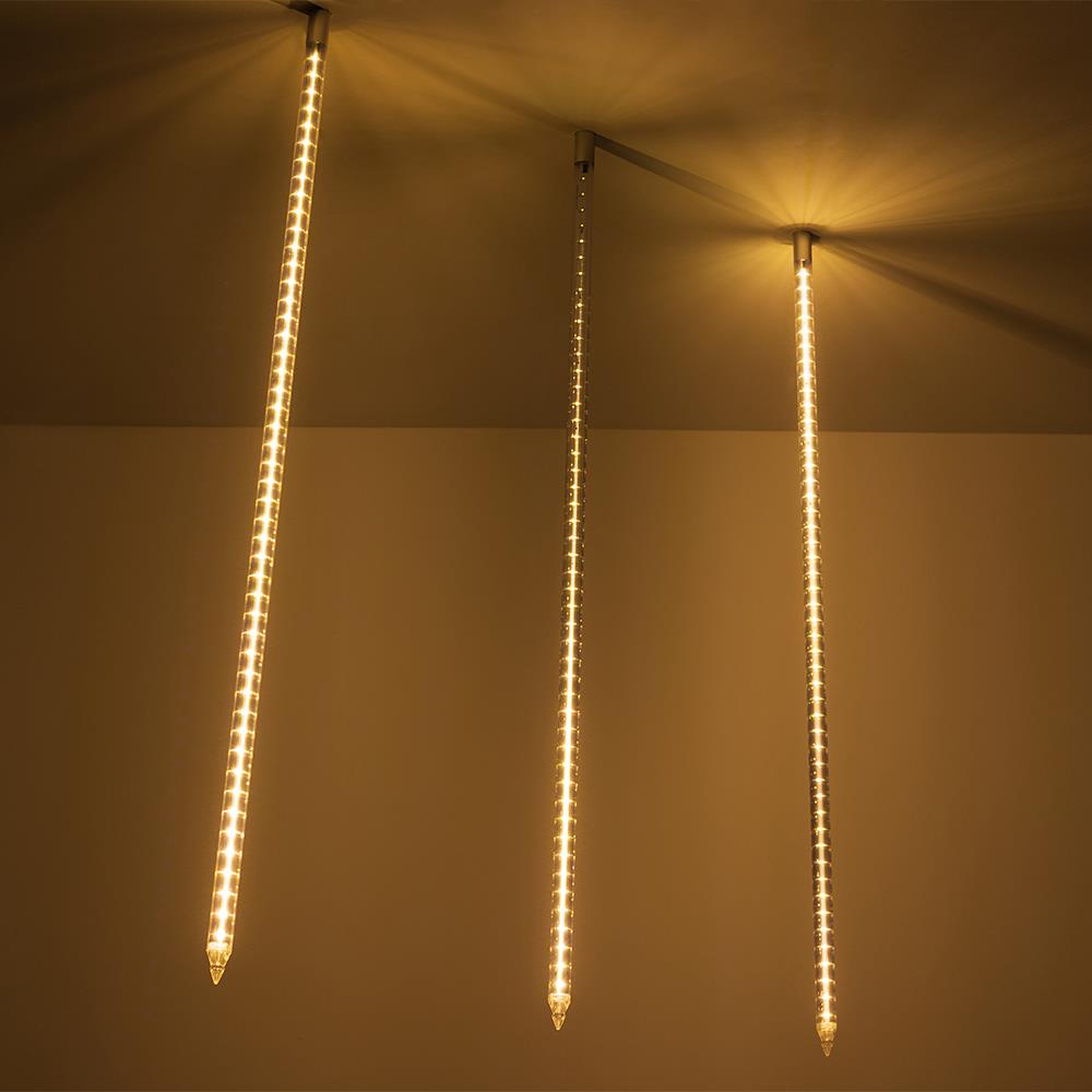 Светодиодная гирлянда Ardecoled ARD-ICEFALL-CLASSIC-D23-1000-CLEAR-96LED-LIVE WARM (230V, 1.5W)