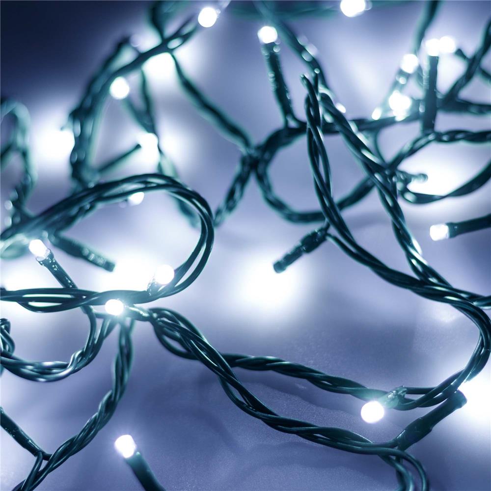 Светодиодная гирлянда Ardecoled ARD-STRING-HOME-5000-GREEN-50LED-FLASH WHITE (230V, 3.5W)