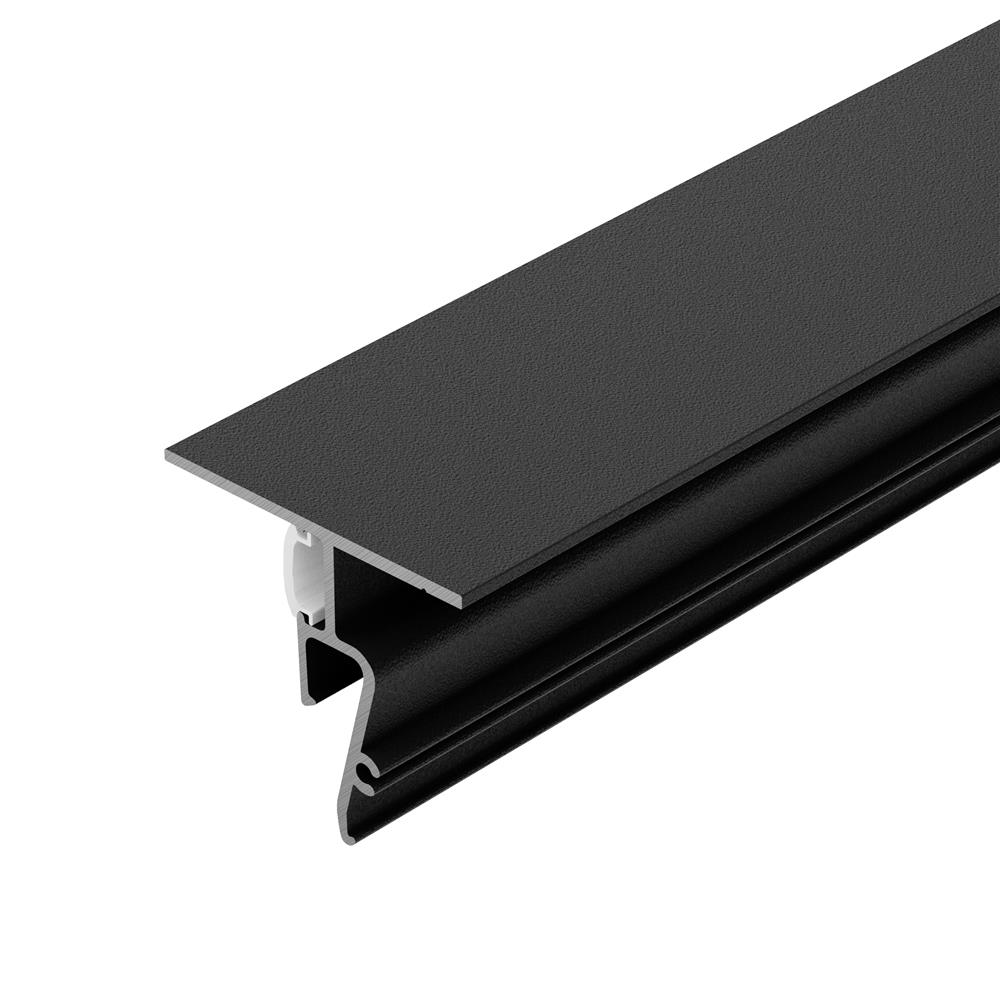 Профиль Arlight STRETCH-SHADOW-M-CEIL-2000 BLACK (A2-CONTOUR-PRO)