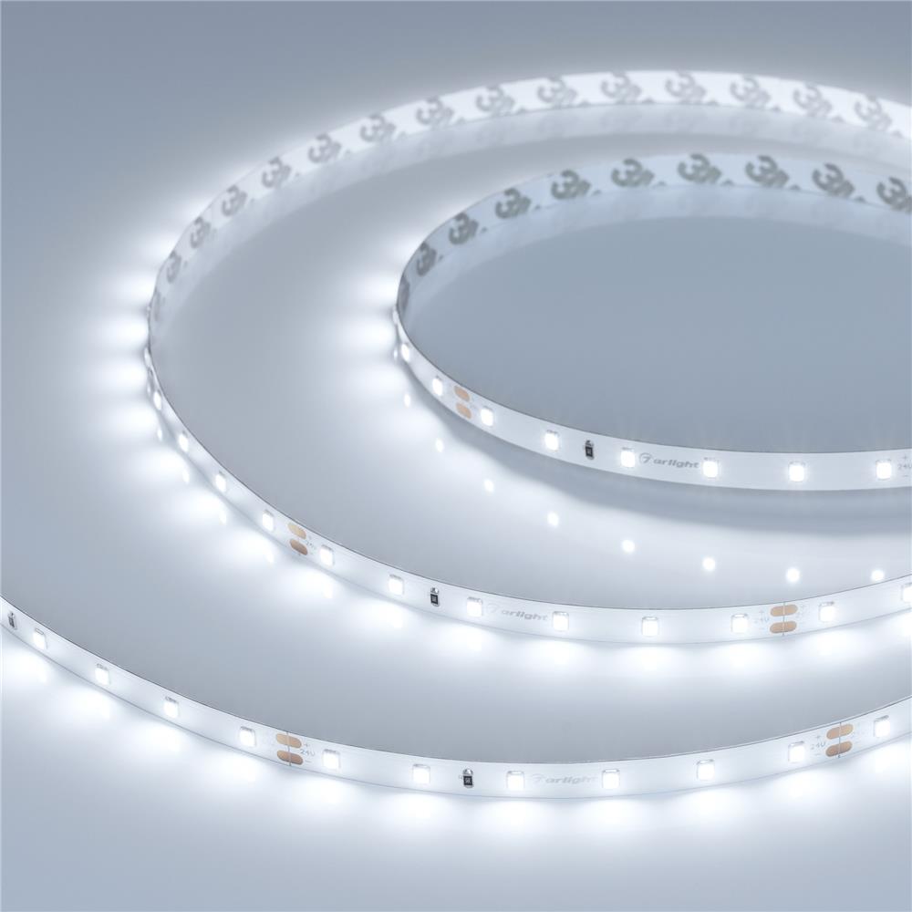 Светодиодная лента Arlight UL-A60-8mm 24V White6000 (4.8 W/m, IP20, 5m)