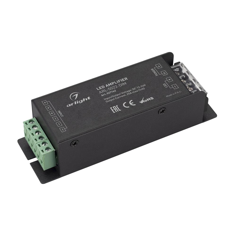 Усилитель Arlight ARL-5022-DIM (12-24V, 1x25A, 300-600W)