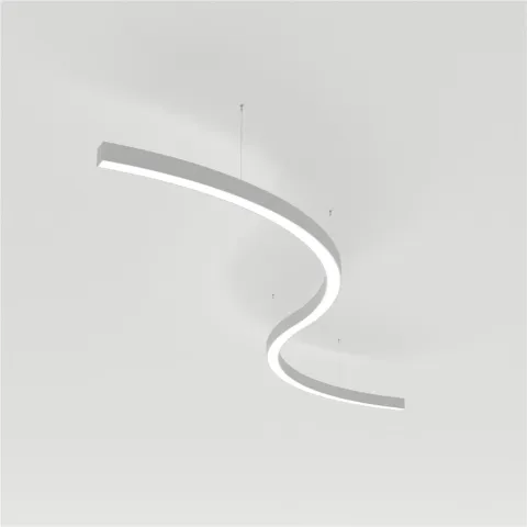 Светильник Arlight SP-LINE-HANG ARC-S3535-D1500-124W Warm3000 (WHITE, 230V)