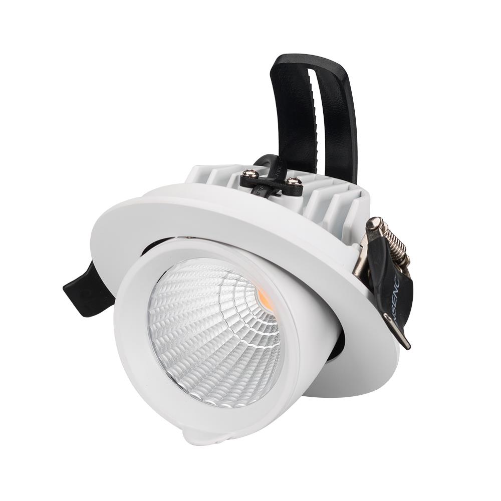 Светильник Arlight LTD-EXPLORER-R100-12W Warm3000 (WH, 38 deg)