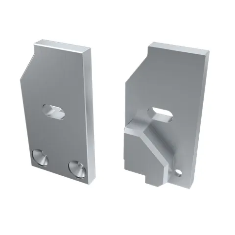 Заглушка для Arlight ALM-GLASS-6 правая с отверстием