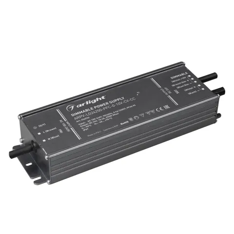 Блок питания Arlight ARPV-LG24250-PFC-0-10V-CV-CC (24V, 10.4A, 250W)