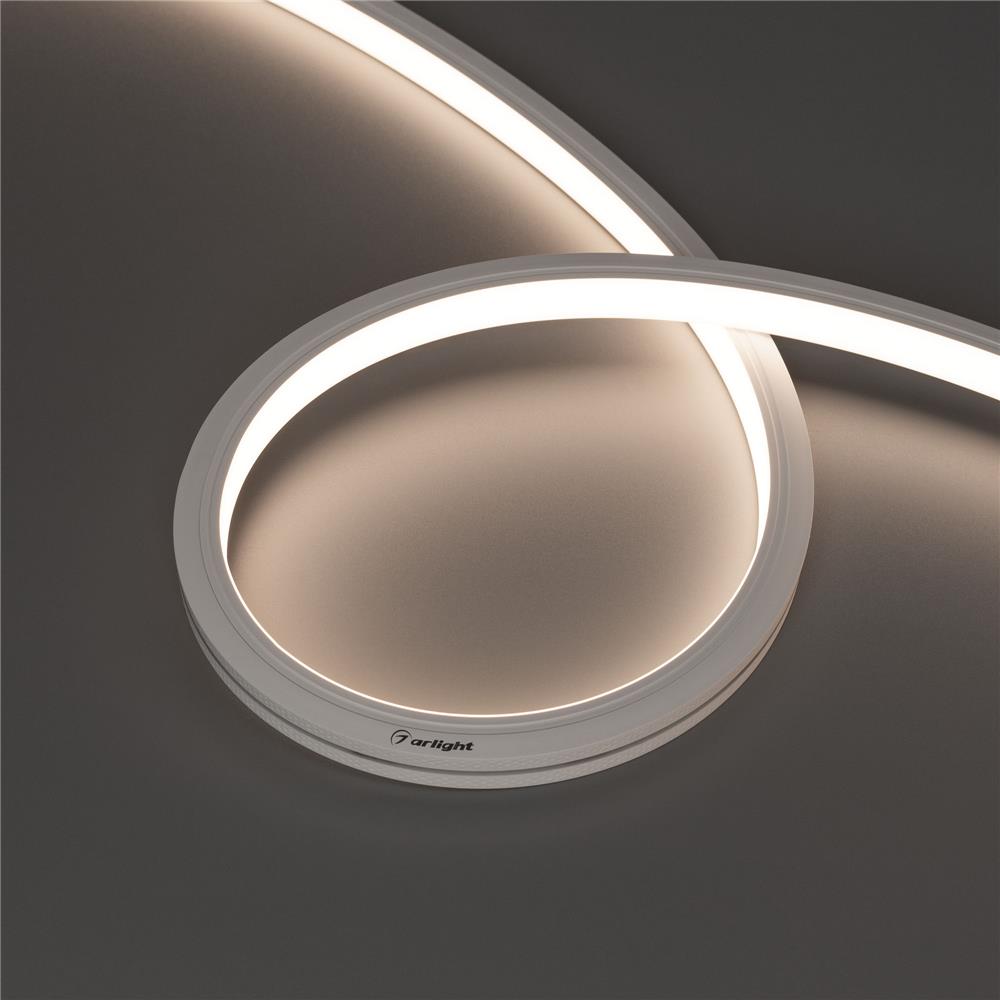 Светодиодная лента герметичная Arlight MOONLIGHT-TOP-A140-13x12mm 24V Day4000 (9.6 W/m, IP67, 5m, wire x2)