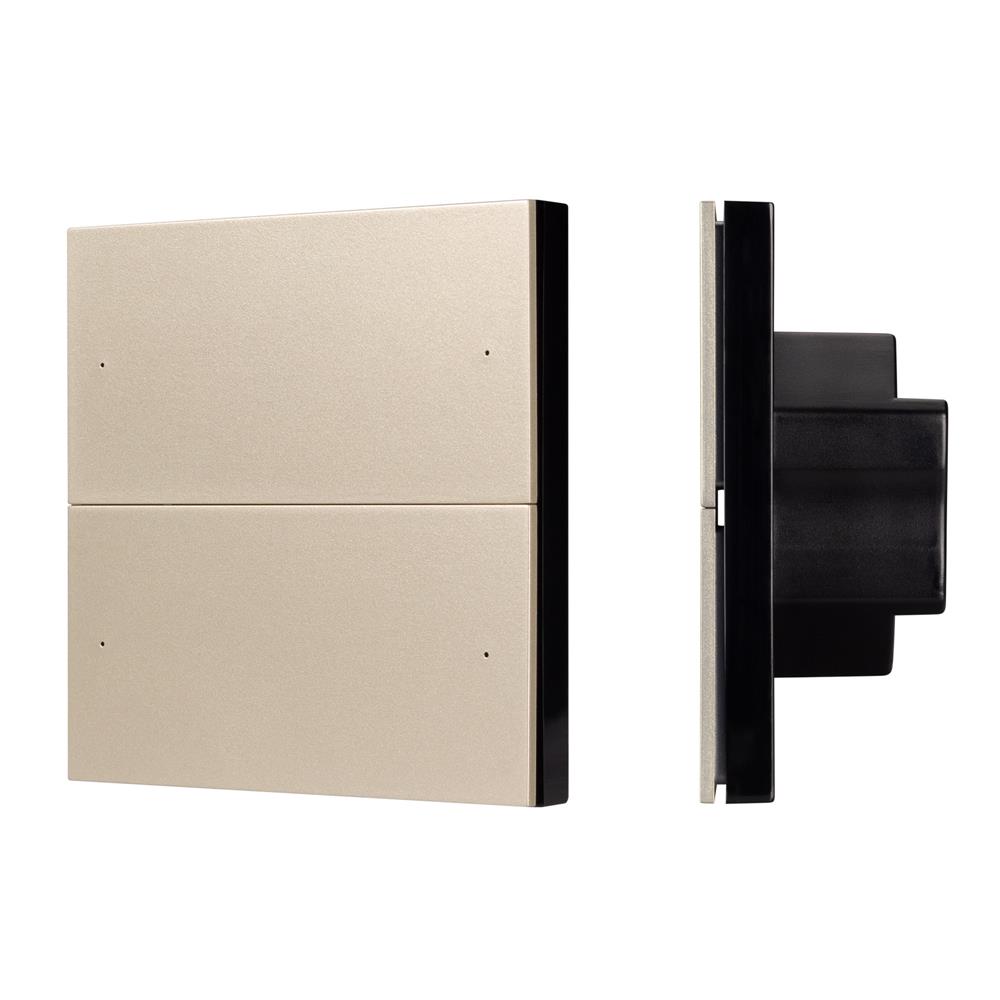 Кнопочная панель Arlight SMART-DMX512-801-22-4G-4SC-DIM-IN Gold (230V, 2.4G)