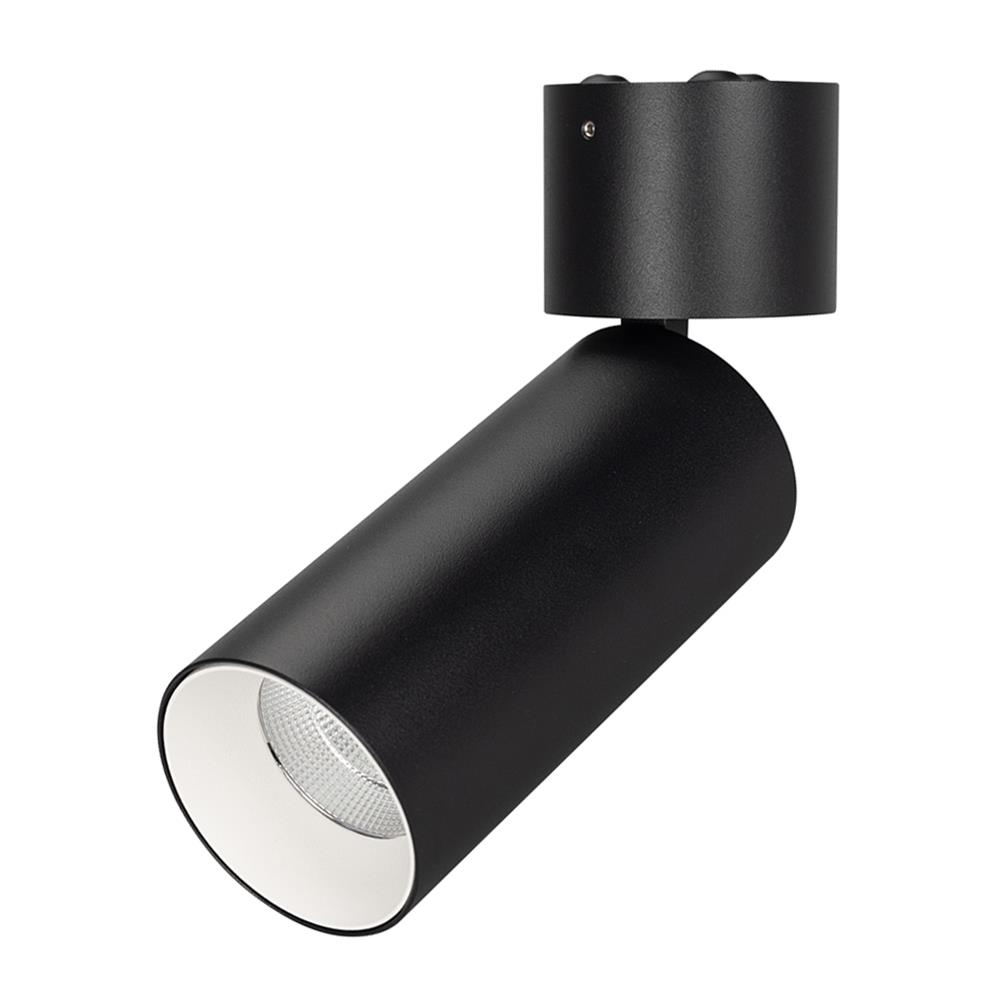 Светильник Arlight SP-POLO-SURFACE-FLAP-R65-8W Day4000 (BK-WH, 40 deg)