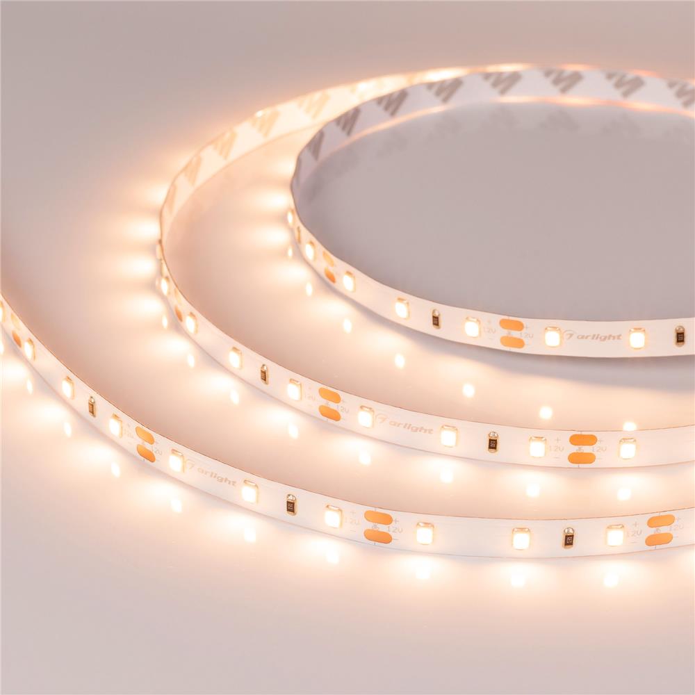 Светодиодная лента Arlight RT-A60-8mm 12V Warm2700 (7.2 W/m, IP20, 2835, 5m)