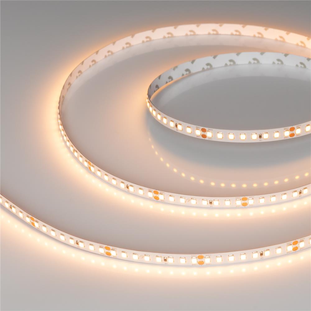 Светодиодная лента Arlight RT-A160-8mm 24V Warm2400 (12 W/m, IP20, 2835, 5m)