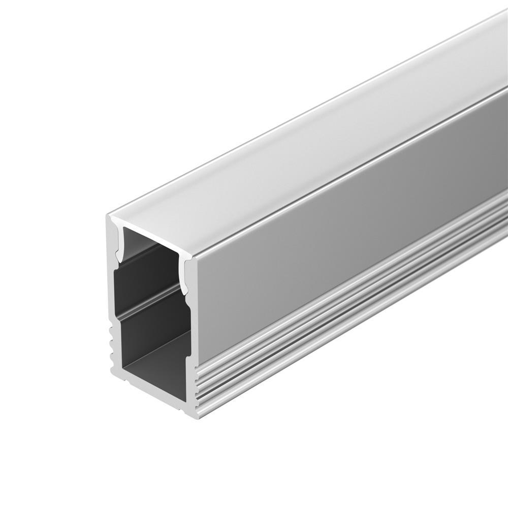 Профиль с экраном Arlight SL-MINI-8-H12-2000 ANOD+OPAL