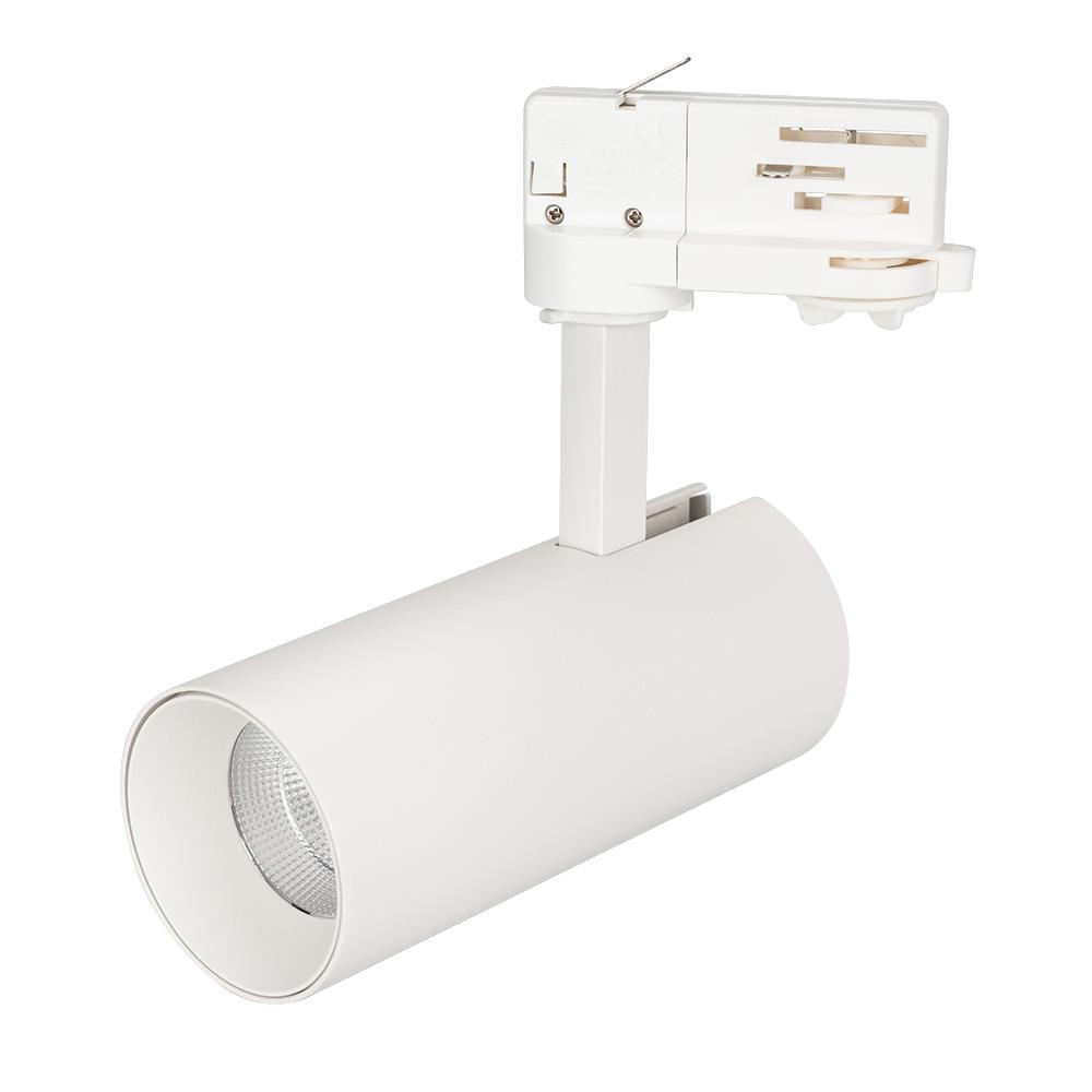 Светильник Arlight SP-POLO-TRACK-LEG-R65-8W Warm3000 (WH-WH, 40 deg)