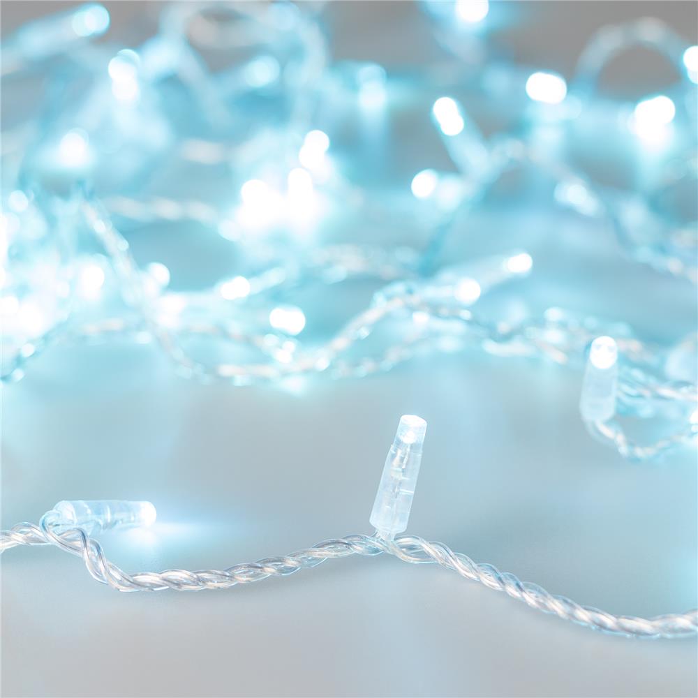 Светодиодная гирлянда Ardecoled ARD-STRING-CLASSIC-1000-CLEAR-100LED-PULSE Azure (230V, 7W)