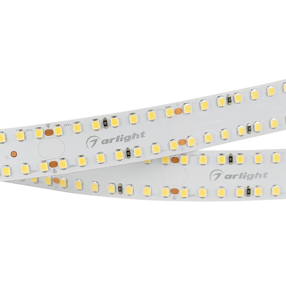 Светодиодная лента Arlight S2-2500 24V Warm 3000K 20mm (2835, 280 LED/m, LUX)