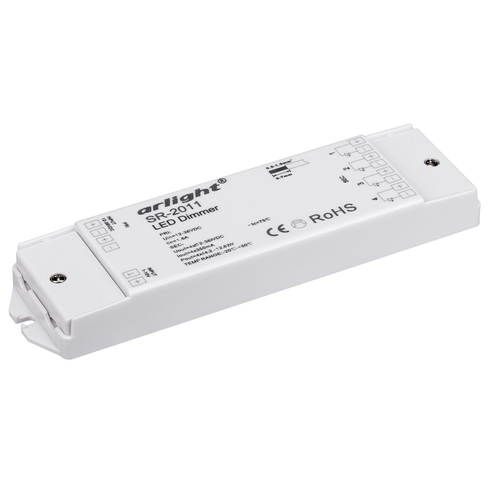 Диммер Arlight SR-2011 (12-36V, 4x350mA, 1-10V)