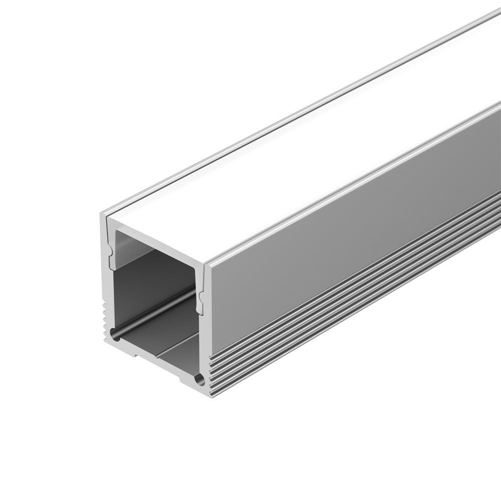 Профиль с экраном Arlight SL-SLIM20-H20-2000 ANOD+OPAL