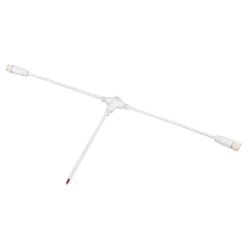 Коннектор питания Arlight ARL-MOONLIGHT-SPI/DMX-CON-POWER-T-MID-WIRE-WH