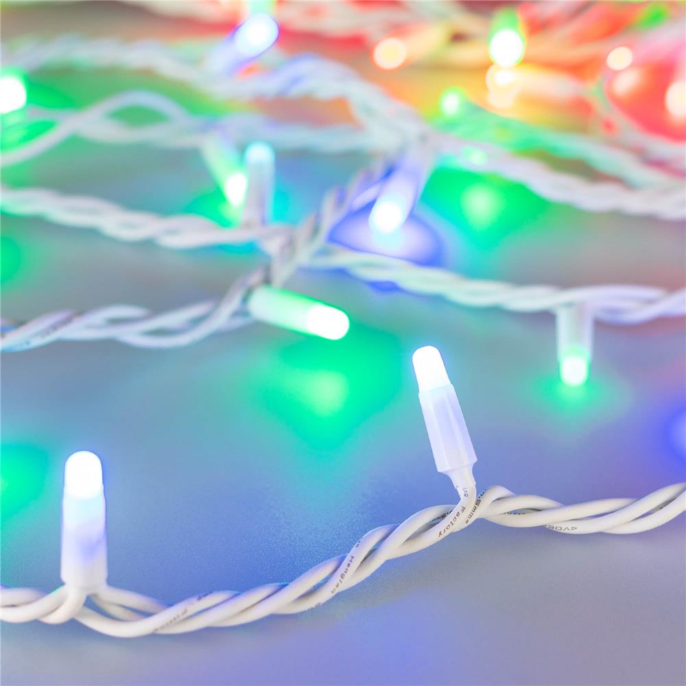 Светодиодная гирлянда Ardecoled ARD-STRING-PRO-10000-WHITE-95LED-MILK-LIVE RGBW-DMX (24V, 10W)