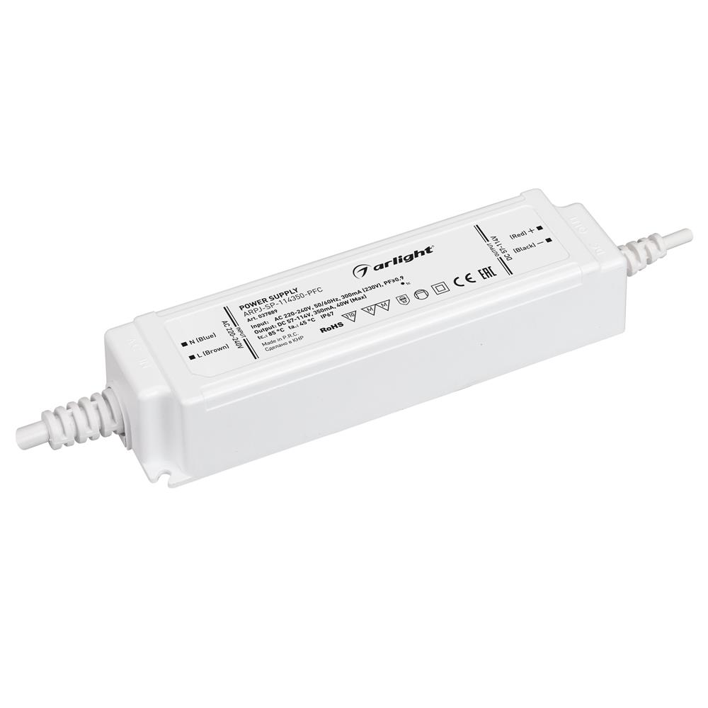Блок питания Arlight ARPJ-SP-114350-PFC (40W, 57-114V, 0.35A)