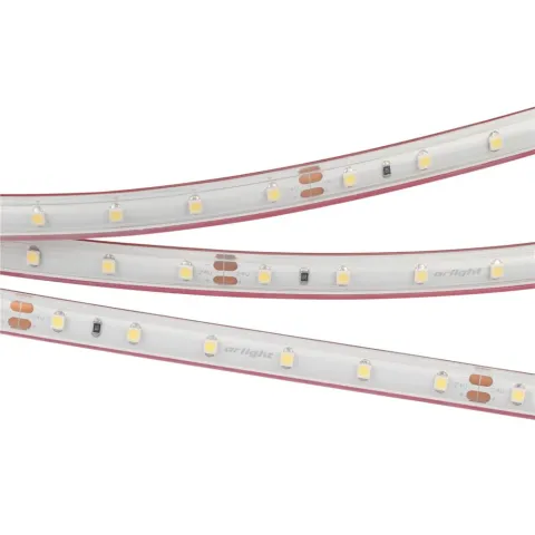 Светодиодная лента герметичная Arlight RTW-PS-A60-10mm 24V Day4000 (4.8 W/m, IP67, 2835, 50m)