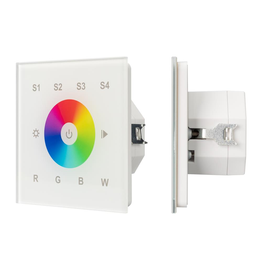 Сенсорная панель Arlight DALI-901-11-1G-4SC-RGBW-DT8-IN White (BUS/230V)