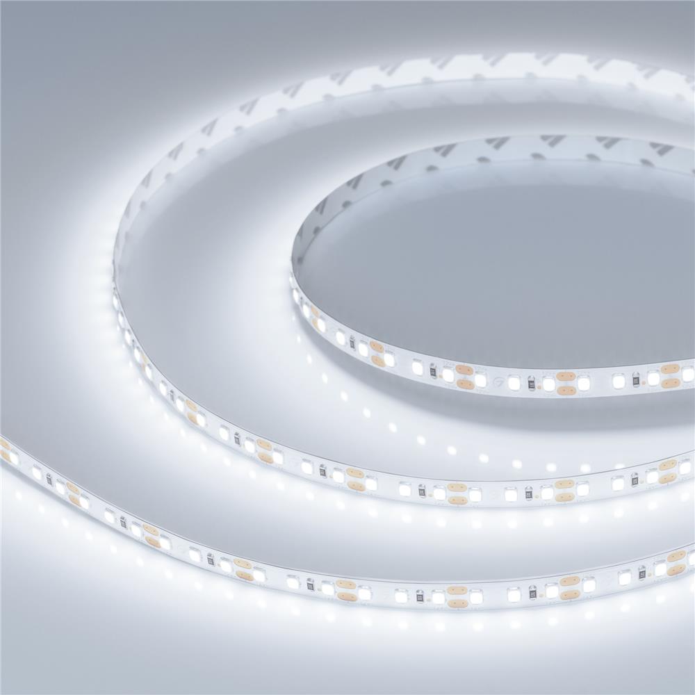 Светодиодная лента Arlight RT-A120-8mm 12V Cool 8K (14.4 W/m, IP20, 2835, 5m)