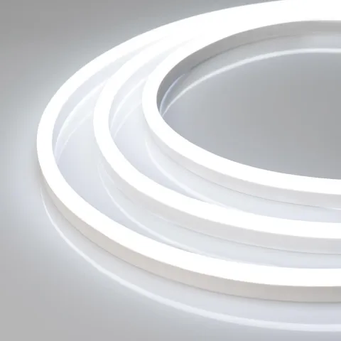 Образец Гибкий неон Arlight ARL-NEON-1608-SIDE 24V White