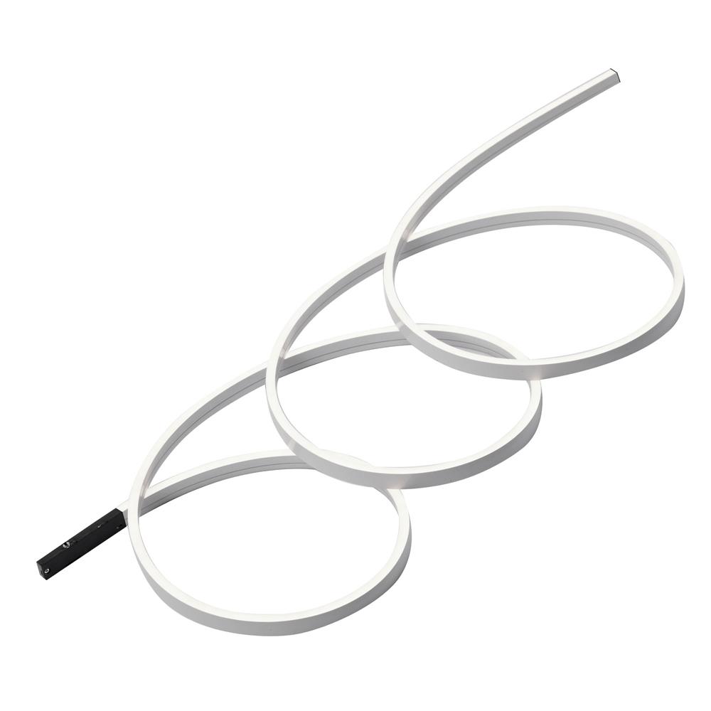 Светильник Arlight MAG-MICROCOSM-FLAT-ELASTIC-L2000-16W Day4000 (BK, 100 deg, 24V)