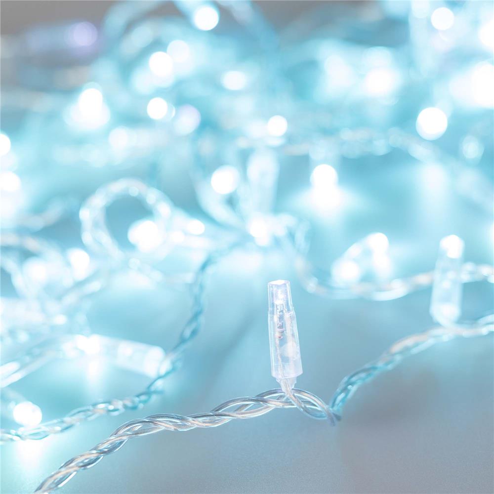 Светодиодная гирлянда Ardecoled ARD-STRING-CLASSIC-10000-CLEAR-100LED-FLASH Azure (230V, 7W)