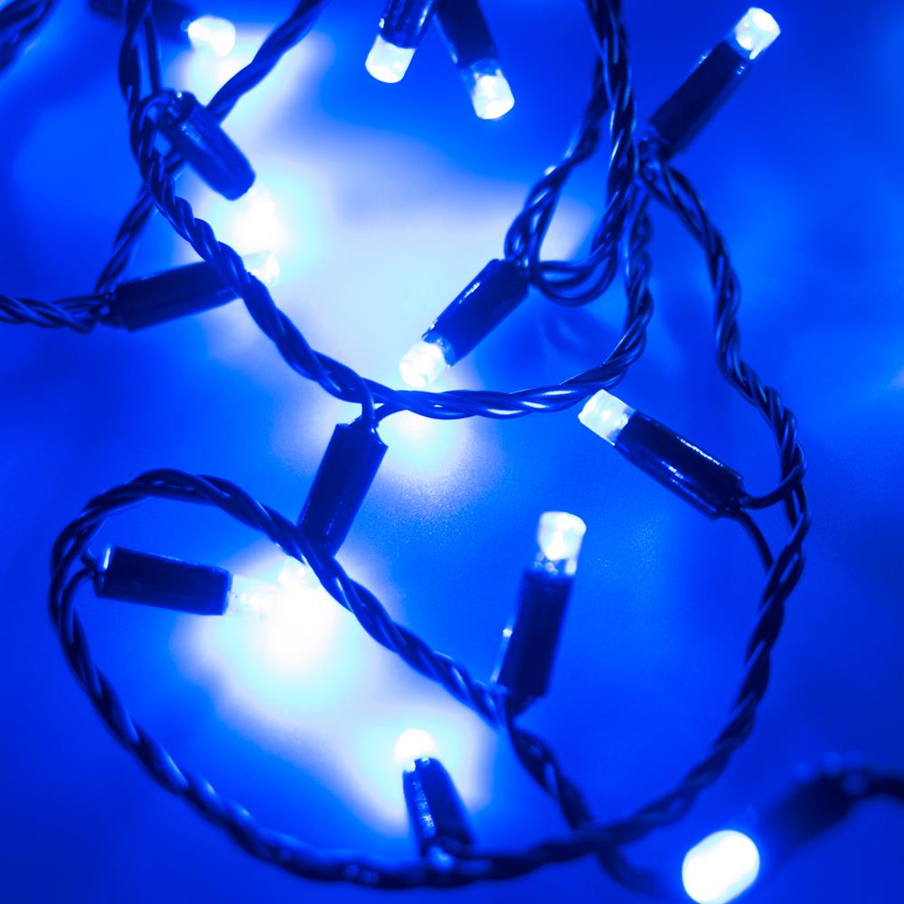 Светодиодная гирлянда Ardecoled ARD-STRING-CLASSIC-10000-BLACK-100LED-STD BLUE (230V, 7W)