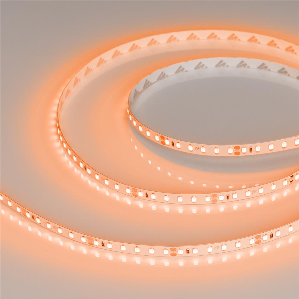 Светодиодная лента Arlight RT-A120-8mm 24V Orange (9.6 W/m, IP20, 2835, 5m)