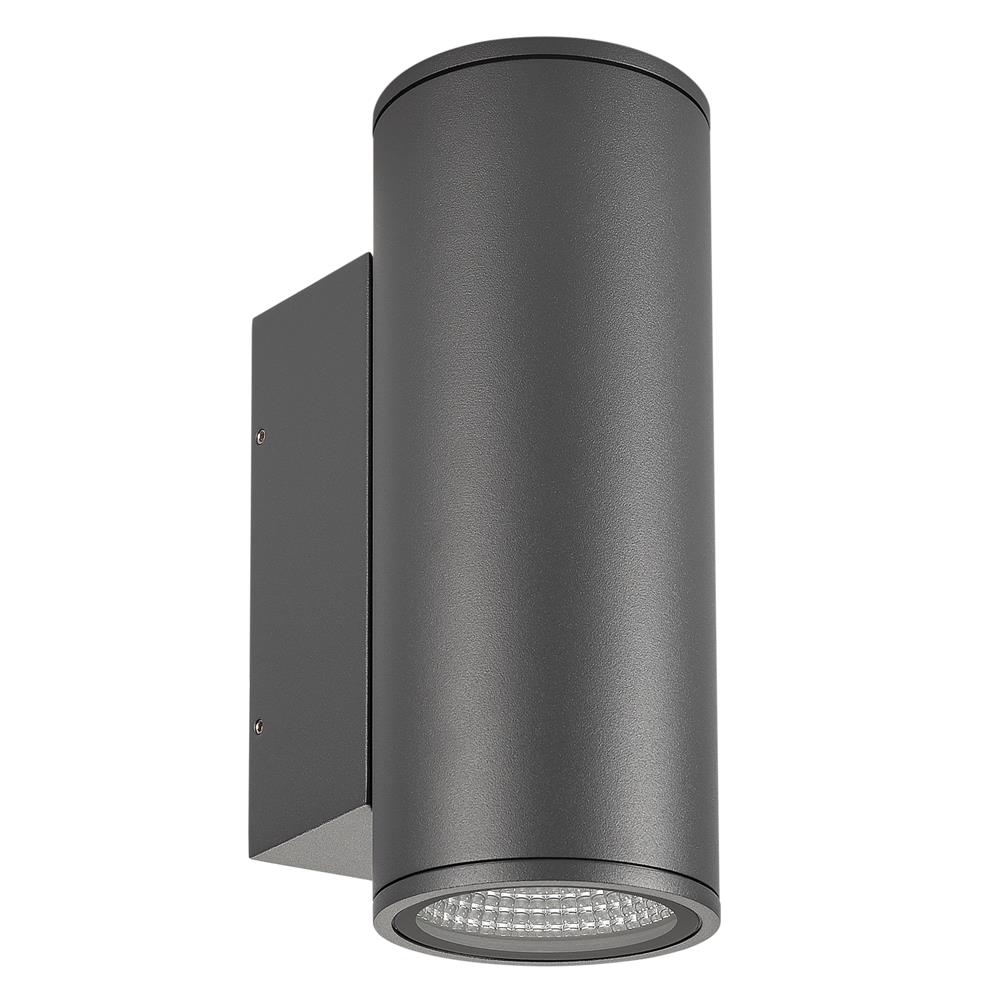 Светильник Arlight LGD-FORMA-WALL-TWIN-R90-2x12W Warm3000 (GR, 44 deg, 230V)
