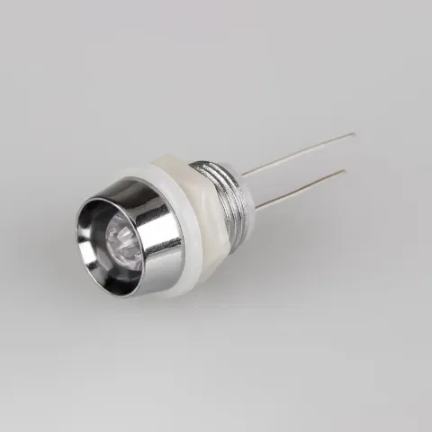 Держатель Arlight 8PC 8мм (хром.пластик, с гайкой)