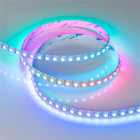 Светодиодная лента Arlight SPI-B96-10mm 12V RGB-PX1-BPT (13 W/m, IP20, 5060, 5m)
