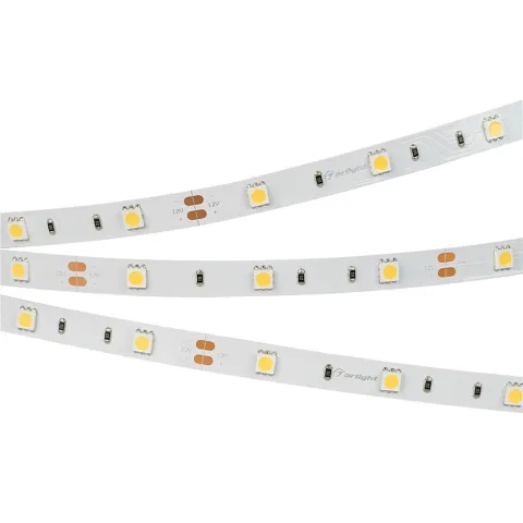 Светодиодная лента Arlight RT-B30-10mm 12V White6000 (7.2 W/m, IP20, 5060, 5m)