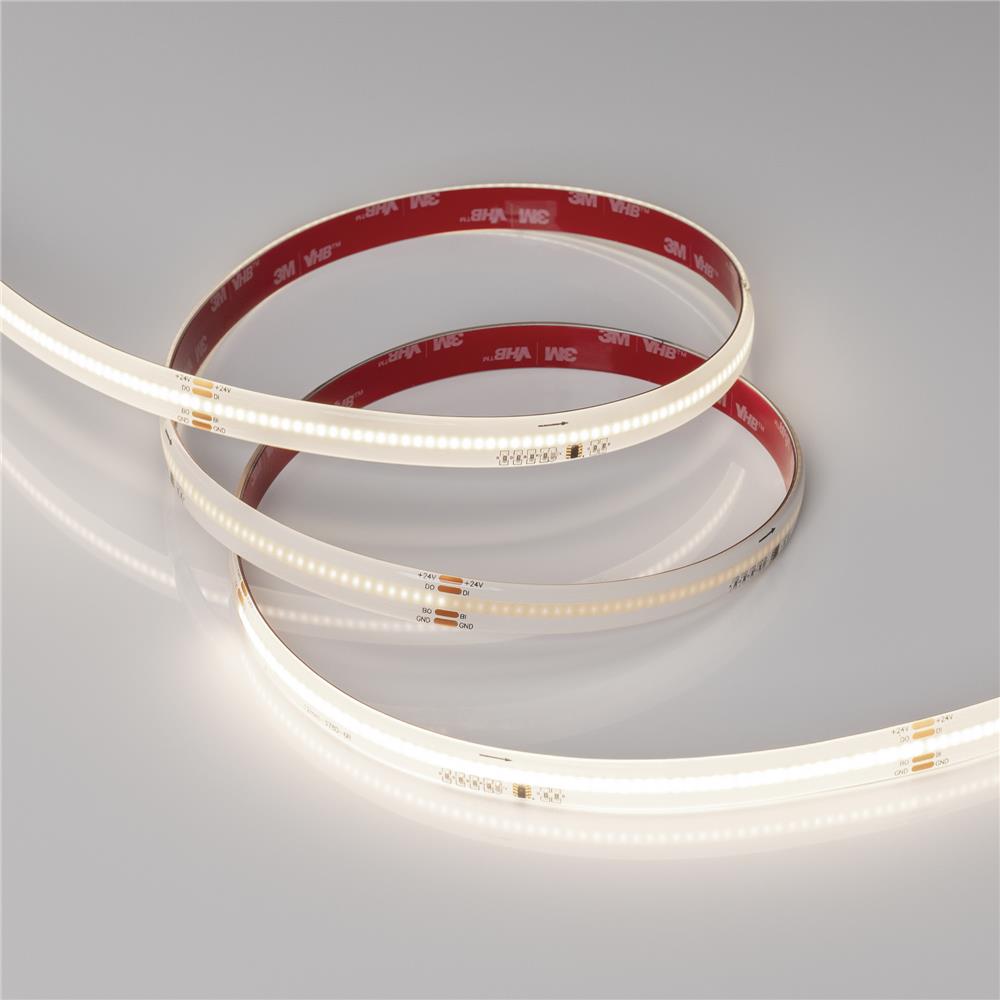 Светодиодная лента герметичная Arlight SPI-COB-SE-X378-12mm 24V Day4000-PX63-BPT (7 W/m, IP65, 5m)